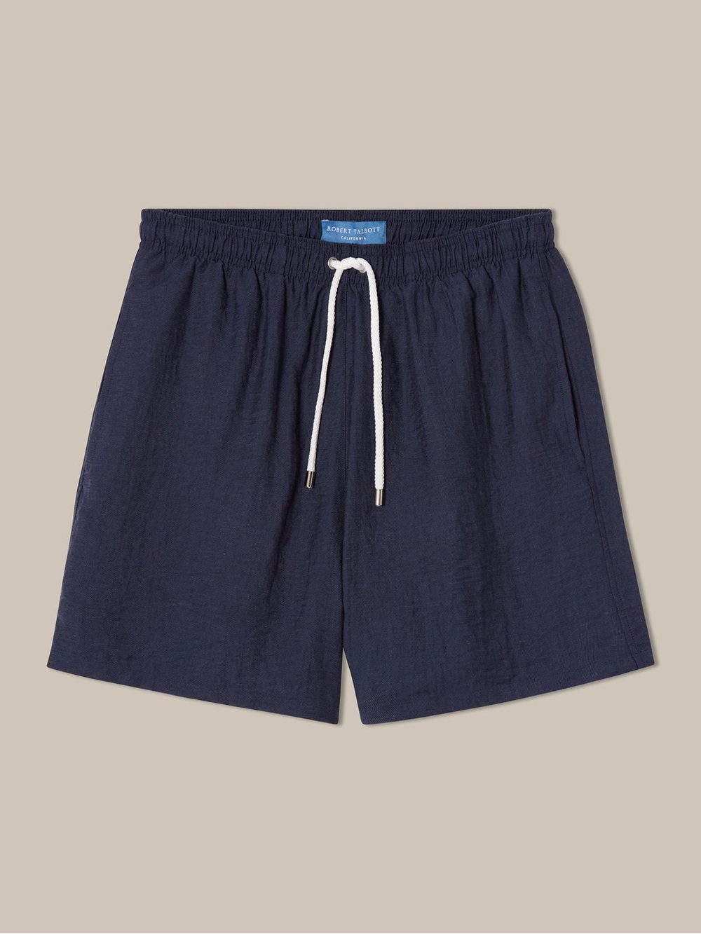 Robert Talbott Avalon Linen Blend Beach Short